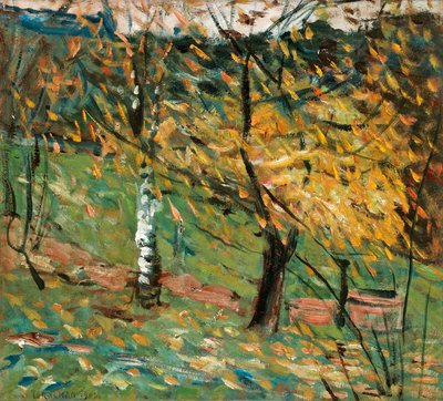 The White Birch by Axel Törneman